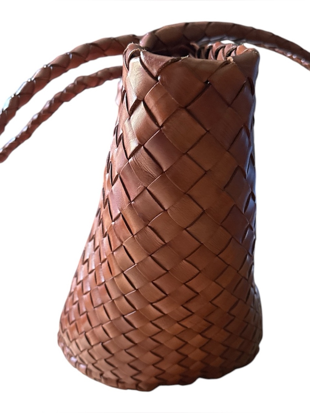 DRAGON DIFFUSION Egola woven leather tote NEW - Picture 6 of 12